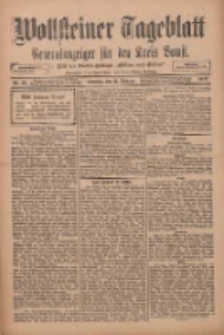 Wollsteiner Tageblatt: Generalanzeiger für den Kreis Bomst: mit der Gratis-Beilage: "Blätter und Blüten" 1912.02.11 Nr35