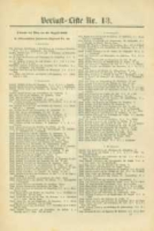 Militair-Wochenblatt Verlust Liste. 1870 Nr.13