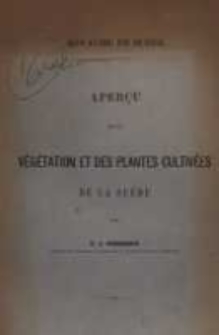 Aperçu de la végétation et des plantes cultivées de la Suède