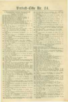 Militair-Wochenblatt Verlust Liste. 1870 Nr.24