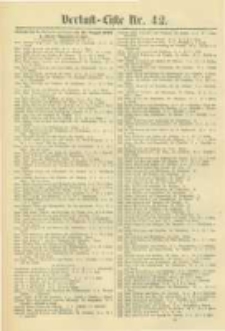 Militair-Wochenblatt Verlust Liste. 1870 Nr.42