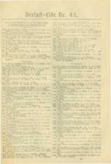 Militair-Wochenblatt Verlust Liste. 1870 Nr.44