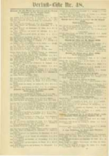Militair-Wochenblatt Verlust Liste. 1870 Nr.48