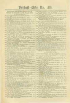 Militair-Wochenblatt Verlust Liste. 1870 Nr.49