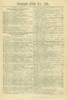 Militair-Wochenblatt Verlust Liste. 1870 Nr.53