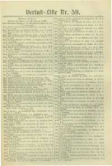 Militair-Wochenblatt Verlust Liste. 1870 Nr.59