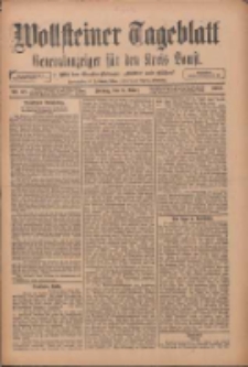 Wollsteiner Tageblatt: Generalanzeiger für den Kreis Bomst: mit der Gratis-Beilage: "Blätter und Blüten" 1912.03.08 Nr57