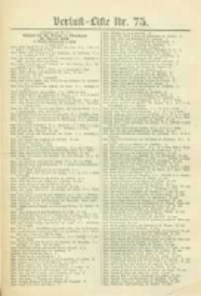 Militair-Wochenblatt Verlust Liste. 1870 Nr.75