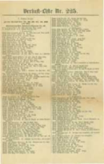 Militair-Wochenblatt Verlust Liste. 1870 Nr.225