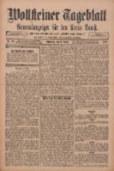 Wollsteiner Tageblatt: Generalanzeiger für den Kreis Bomst: mit der Gratis-Beilage: "Blätter und Blüten" 1912.04.03 Nr79