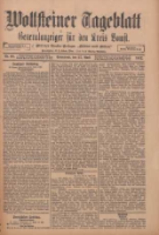 Wollsteiner Tageblatt: Generalanzeiger für den Kreis Bomst: mit der Gratis-Beilage: "Blätter und Blüten" 1912.04.27 Nr98