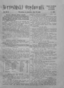 Wrzesiński Orędownik: organ urzędowy za powiat wrzesiński 1919.05.22 Nr59 (wydanie polskie)