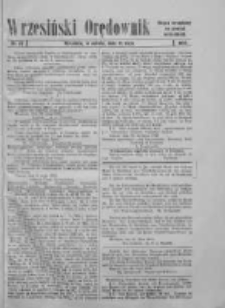 Wrzesiński Orędownik: organ urzędowy za powiat wrzesiński 1919.05.31 Nr63 (wydanie polskie)