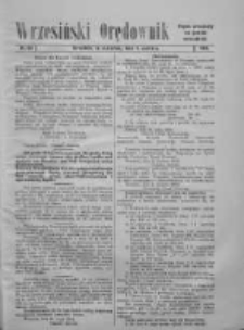 Wrzesiński Orędownik: organ urzędowy za powiat wrzesiński 1919.06.05 Nr65 (wydanie polskie)