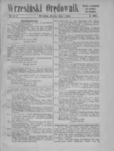 Wrzesiński Orędownik: organ urzędowy za powiat wrzesiński 1919.07.01 Nr76 (wydanie polskie)