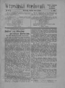 Wrzesiński Orędownik: organ urzędowy za powiat wrzesiński 1919.07.08 Nr79 (wydanie polskie)
