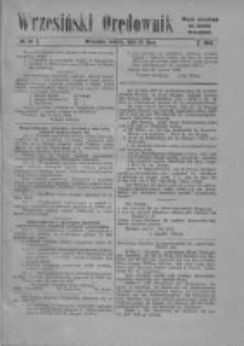 Wrzesiński Orędownik: organ urzędowy za powiat wrzesiński 1919.07.12 Nr81 (wydanie polskie)