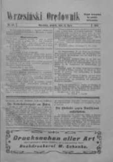 Wrzesiński Orędownik: organ urzędowy za powiat wrzesiński 1919.07.15 Nr82 (wydanie polskie)