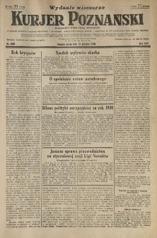 Kurier Poznański 1930.12.31 R.25 nr 600