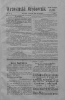 Wrzesiński Orędownik: organ urzędowy za powiat wrzesiński 1919.08.21 Nr98 (wydanie polskie)