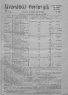 Wrzesiński Orędownik: organ urzędowy za powiat wrzesiński 1919.05.17 Nr57