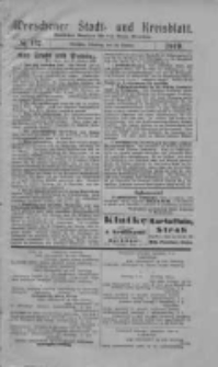 Wreschener Stadt und Kreisblatt: amtlicher Anzeiger für den Kreis Wreschen 1919.10.28 Nr127