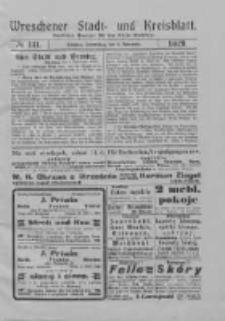 Wreschener Stadt und Kreisblatt: amtlicher Anzeiger für den Kreis Wreschen 1919.11.06 Nr131