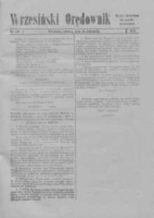 Wrzesiński Orędownik: organ urzędowy za powiat wrzesiński 1919.11.15 Nr135 (wydanie polskie)