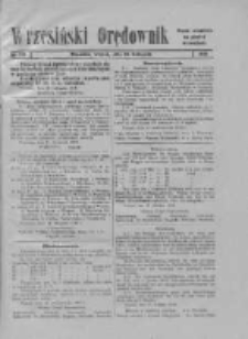 Wrzesiński Orędownik: organ urzędowy za powiat wrzesiński 1919.11.18 Nr136 (wydanie polskie)