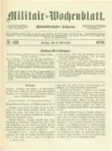 Militair-Wochenblatt. 1870.11.11 Jahrg.55 No.152