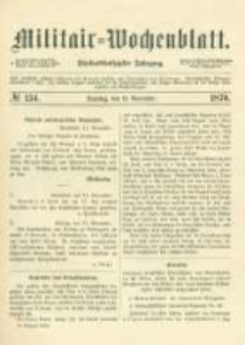 Militair-Wochenblatt. 1870.11.13 Jahrg.55 No.154
