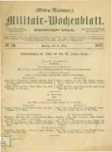 Militair-Wochenblatt. 1871.03.27 Jahrg.56 No.50