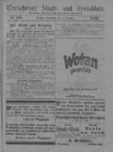 Wreschener Stadt und Kreisblatt: amtlicher Anzeiger für den Kreis Wreschen 1919.12.06 Nr144