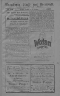 Wreschener Stadt und Kreisblatt: amtlicher Anzeiger f&uuml;r den Kreis Wreschen 1919.12.23 Nr150