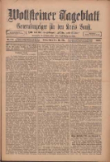 Wollsteiner Tageblatt: Generalanzeiger für den Kreis Bomst: mit der Gratis-Beilage: "Blätter und Blüten" 1912.05.16 Nr114