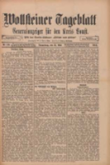 Wollsteiner Tageblatt: Generalanzeiger für den Kreis Bomst: mit der Gratis-Beilage: "Blätter und Blüten" 1912.05.23 Nr119