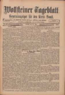 Wollsteiner Tageblatt: Generalanzeiger für den Kreis Bomst: mit der Gratis-Beilage: "Blätter und Blüten" 1912.05.24 Nr120