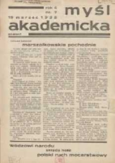 Myśl Akademicka 1935.03.19 R.4 Nr7