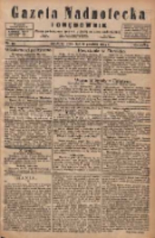 Gazeta Nadnotecka i Orędownik: pismo poświęcone sprawie polskiej na ziemi nadnoteckiej 1924.12.18 R.4 Nr291