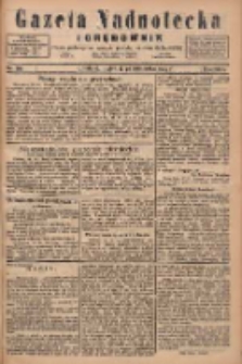 Gazeta Nadnotecka i Orędownik: pismo poświęcone sprawie polskiej na ziemi nadnoteckiej 1924.10.17 R.4 Nr240