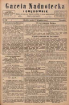 Gazeta Nadnotecka i Orędownik: pismo poświęcone sprawie polskiej na ziemi nadnoteckiej 1924.11.07 R.4 Nr257