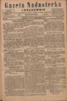 Gazeta Nadnotecka i Orędownik: pismo poświęcone sprawie polskiej na ziemi nadnoteckiej 1924.11.15 R.4 Nr264