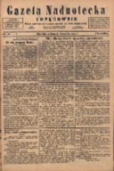 Gazeta Nadnotecka i Orędownik: pismo poświęcone sprawie polskiej na ziemi nadnoteckiej 1924.09.13 R.4 Nr211