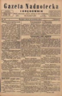 Gazeta Nadnotecka i Orędownik: pismo poświęcone sprawie polskiej na ziemi nadnoteckiej 1924.09.20 R.4 Nr217