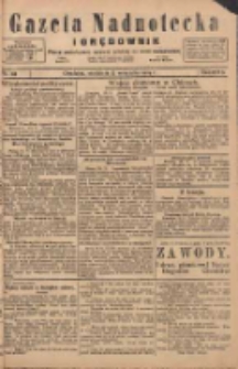 Gazeta Nadnotecka i Orędownik: pismo poświęcone sprawie polskiej na ziemi nadnoteckiej 1924.09.21 R.4 Nr218