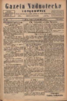 Gazeta Nadnotecka i Orędownik: pismo poświęcone sprawie polskiej na ziemi nadnoteckiej 1924.10.08 R.4 Nr232