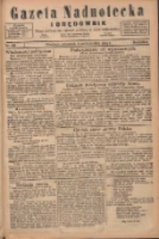 Gazeta Nadnotecka i Orędownik: pismo poświęcone sprawie polskiej na ziemi nadnoteckiej 1924.10.09 R.4 Nr233