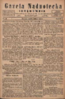 Gazeta Nadnotecka i Orędownik: pismo poświęcone sprawie polskiej na ziemi nadnoteckiej 1925.02.06 R.5 Nr30