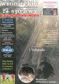 Wronieckie Sprawy 2000.11.02 R.11 Nr43(173)
