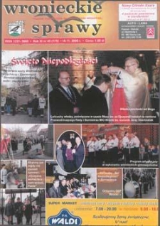 Wronieckie Sprawy 2000.11.16 R.11 Nr45(175)